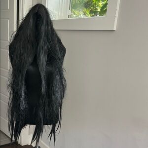 Morticia Adam’s wig!!!!